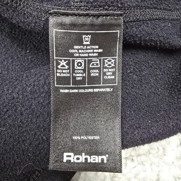 Rohan‎ Fellside Vest Mens Medium Black Stretch Full Zip Pockets Outdoors Hiking - Picture 6 of 11